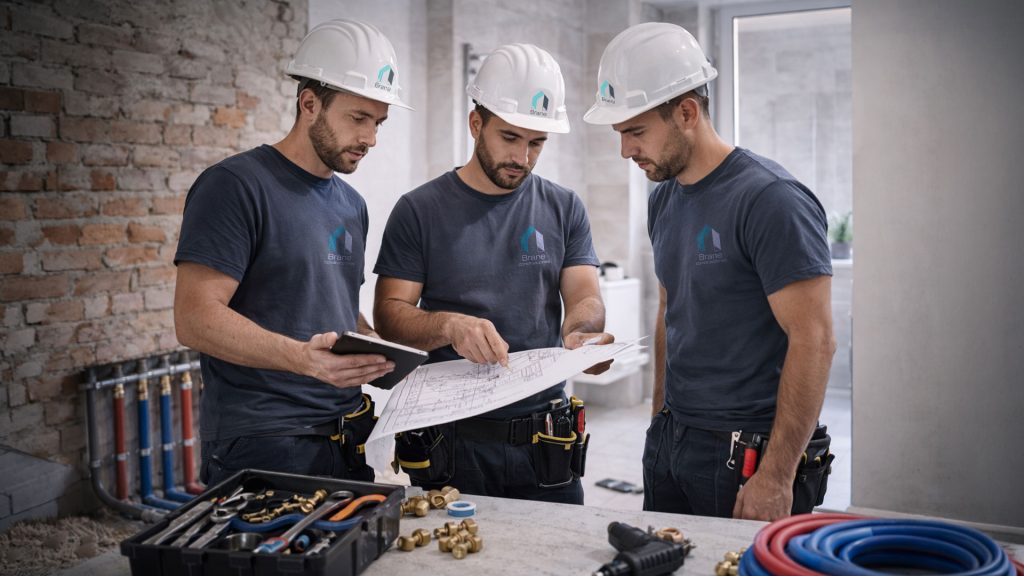equipo-profesional-control-fontaneria-brane-construcciones