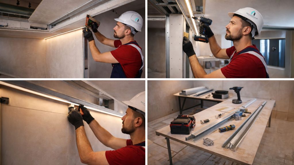 proceso-instalacion-cascadas-led-trabajo-profesional
